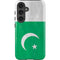 Pakistan Flag Distressed Galaxy S25 Impact Case
