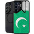 Pakistan Flag Distressed Galaxy S25 Plus Kickstand Case