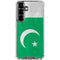 Pakistan Flag Distressed Galaxy S26 Plus Clear Case