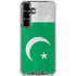 Pakistan Flag Distressed Galaxy S26 Plus Clear Case