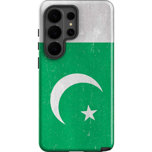 Pakistan Flag Distressed Galaxy S26 Ultra Impact Case