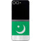 Pakistan Flag Distressed Galaxy Z Flip6 Skin