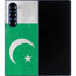 Pakistan Flag Distressed Galaxy Z Fold6 Skin