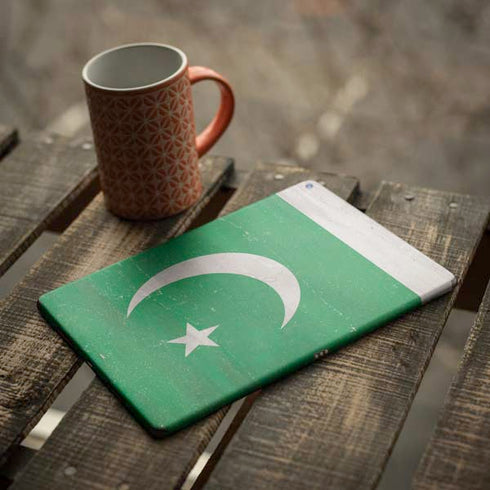 Pakistan Flag Distressed iPad Skins