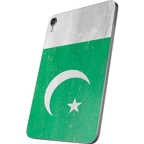 Pakistan Flag Distressed Apple iPad Mini Skin