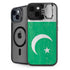 Pakistan Flag Distressed iPhone 14 Plus Kickstand Case