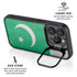 Pakistan Flag Distressed iPhone 14 Pro Kickstand Case
