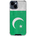 Pakistan Flag Distressed iPhone 15 Clear Case