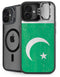 Pakistan Flag Distressed iPhone 16 Kickstand Case