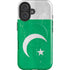 Pakistan Flag Distressed iPhone 16 Magsafe Impact Case