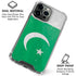 Pakistan Flag Distressed iPhone 16 Pro Max Clear Case