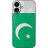 Pakistan Flag Distressed iPhone 16 Skin