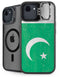 Pakistan Flag Distressed iPhone 16e Kickstand Case