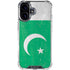 Pakistan Flag Distressed iPhone 17 Clear Case