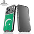 Pakistan Flag Distressed iPhone 18 Pro Clear Case