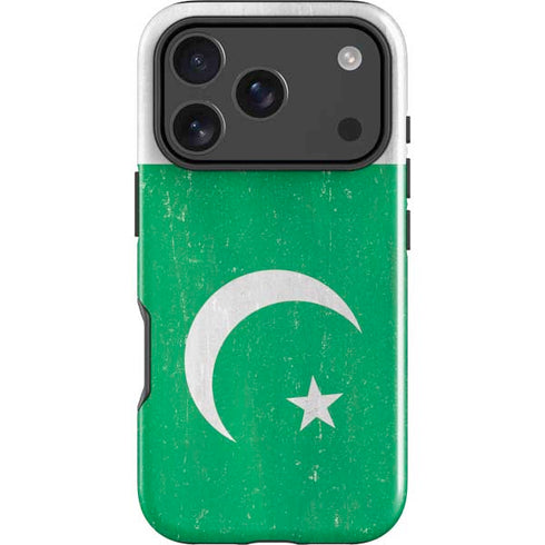 Pakistan Flag Distressed iPhone 18 Pro Max Impact Case