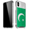 Pakistan Flag Distressed iPhone X/XS Clear Case