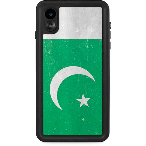 Pakistan Flag Distressed iPhone Cases