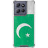 Pakistan Flag Distressed Moto G Power 5G (2025) Clear Case