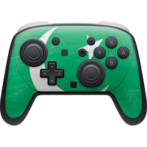 Pakistan Flag Distressed Nintendo Switch 2 (2025) Pro Controller Skin