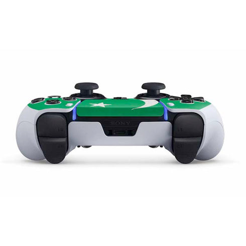 Pakistan Flag Distressed PS5 DualSense Edge Pro Controller Skin