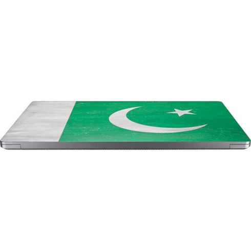 Pakistan Flag Distressed Laptop Skins