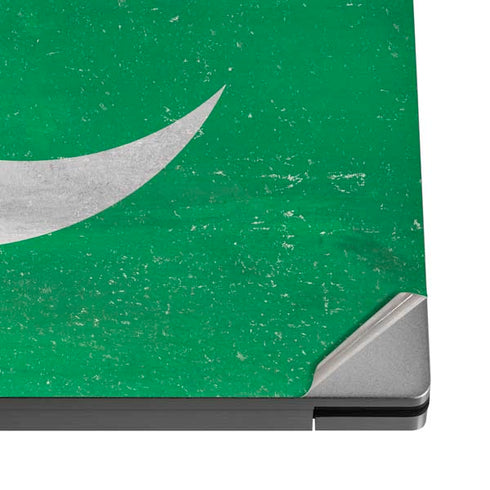 Pakistan Flag Distressed Dell XPS Skin