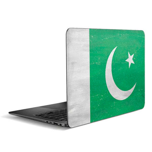 Pakistan Flag Distressed Zenbook UX305FA 13.3in Skin