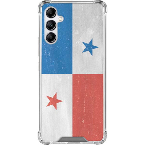 Panama Flag Distressed Gabb Phone 4 Clear Case
