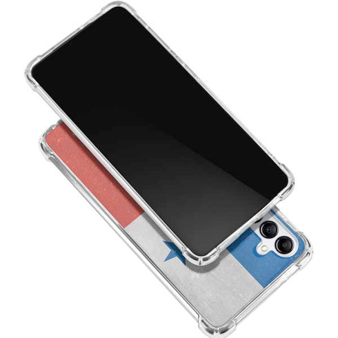 Panama Flag Distressed Galaxy A16 5G Clear Case