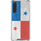 Panama Flag Distressed Galaxy A17 Clear Case