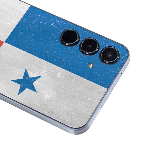 Panama Flag Distressed Galaxy A35 5G Skin