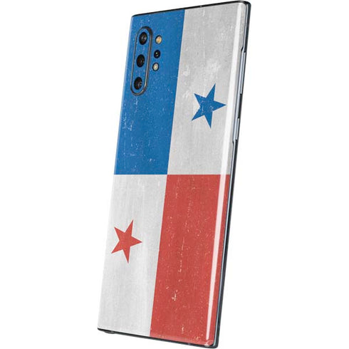 Panama Flag Distressed Galaxy Note 10 Plus Skin