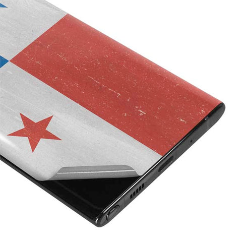 Panama Flag Distressed Galaxy Note 10 Plus Skin