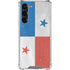 Panama Flag Distressed Galaxy S24 FE Clear Case