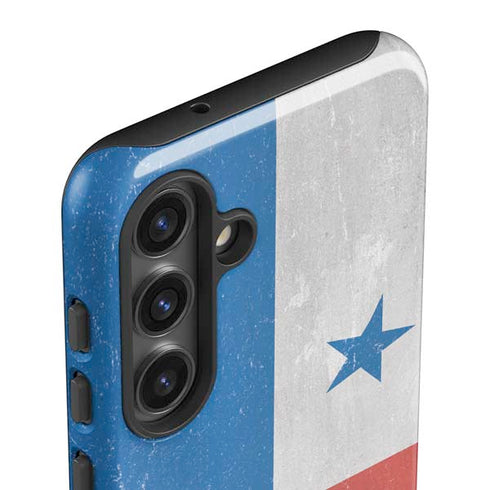 Panama Flag Distressed Galaxy S25 Plus Impact Case