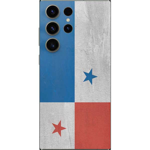 Panama Flag Distressed Galaxy S24 Ultra Skin