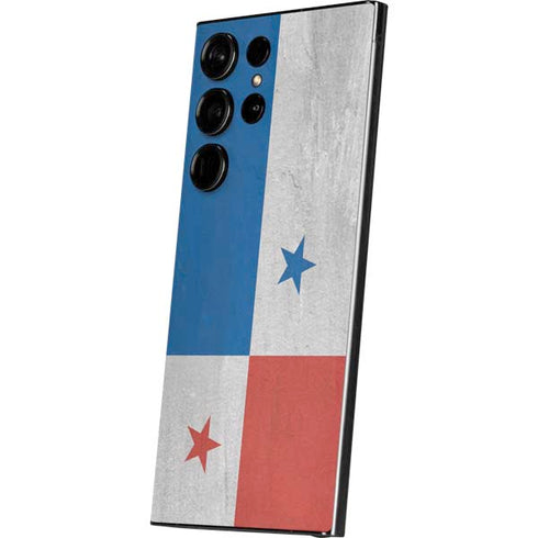 Panama Flag Distressed Galaxy S24 Ultra Skin