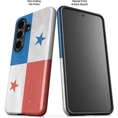 Panama Flag Distressed Galaxy S26 Impact Case