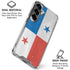 Panama Flag Distressed Galaxy S26 Plus Clear Case