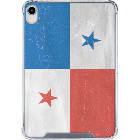 Panama Flag Distressed iPad 11th Gen (2025) Clear Case