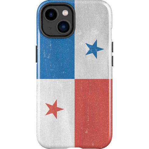 Panama Flag Distressed iPhone 15 Impact Case