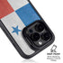 Panama Flag Distressed iPhone 15 Pro Max Kickstand Case