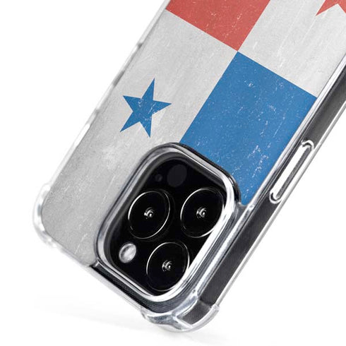 Panama Flag Distressed iPhone 16 Pro MagSafe Case