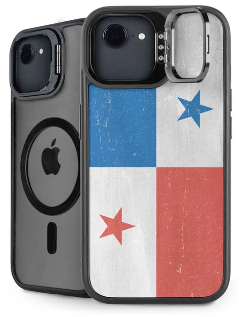 Panama Flag Distressed iPhone 16e Kickstand Case