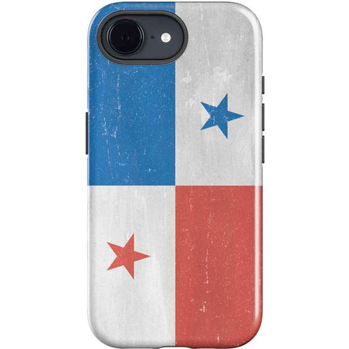 Panama Flag Distressed iPhone 16e Impact Case