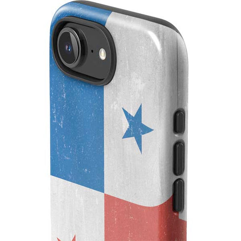 Panama Flag Distressed iPhone 16e Impact Case