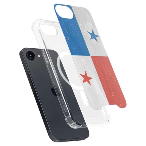 Panama Flag Distressed iPhone 16e MagSafe Case