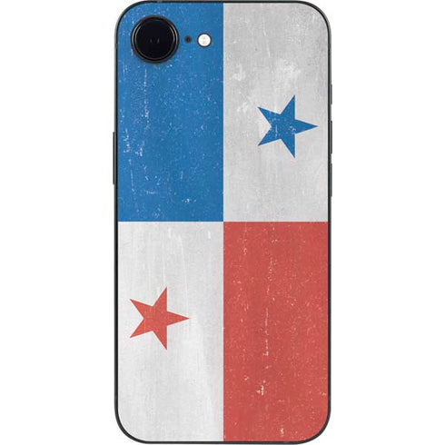 Panama Flag Distressed iPhone 16e Skin