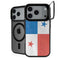 Panama Flag Distressed iPhone 18 Pro Kickstand Case
